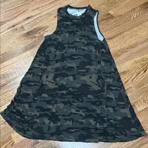 Mud Pie Camouflage Sleeveless Dress